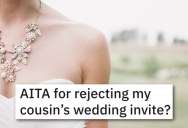 Bride Made Rude Comments About Her Lifestyle And Weight, So She Declined Her Cousin’s Wedding Invitation
