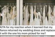 Her Mother-In-Law Wanted To Choose Her Wedding Dress. She Declined But Her Fiance Took His Mother’s Side.