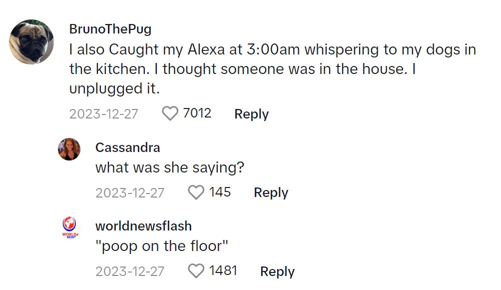 AIcom1 Alright, this is just super, super weird.   Amazon Customer Gets Rid Of Her Alexa Because It Kept Talking To Her Husband
