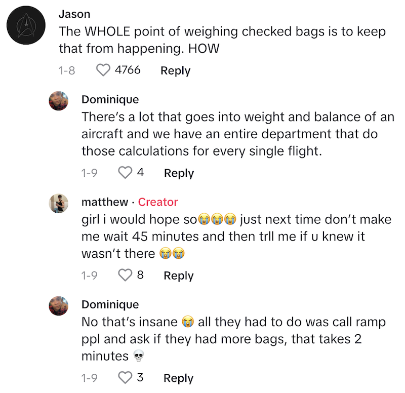 AirTag Comment 1 Airline Employee Assures Passengers Their Bags Werent Left Behind, But AirTag Proves Theyre Lying.   No one will gaslight you like an airport worker!