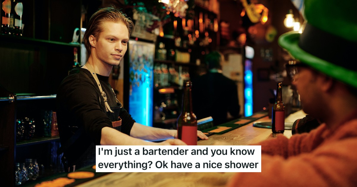 Rude Venue Manager Tells Bartender He Knows To Change A Keg, So He Lets Him Get Sprayed Right In The Face With A Shower Of Beer
