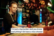 Rude Venue Manager Tells Bartender He Knows To Change A Keg, So He Lets Him Get Sprayed Right In The Face With A Shower Of Beer