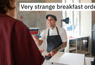 Old Man Orders A Truly Bizarre Breakfast Fit For A Bird, So Manager Gives Him Exactly What He Asked For