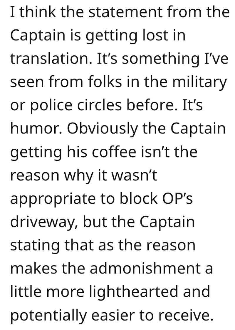 Coffee Comment 4 Make Me Late For Work For No Reason, Officer? Did You Forget Im The One Who Pours Your Coffee Every Morning?