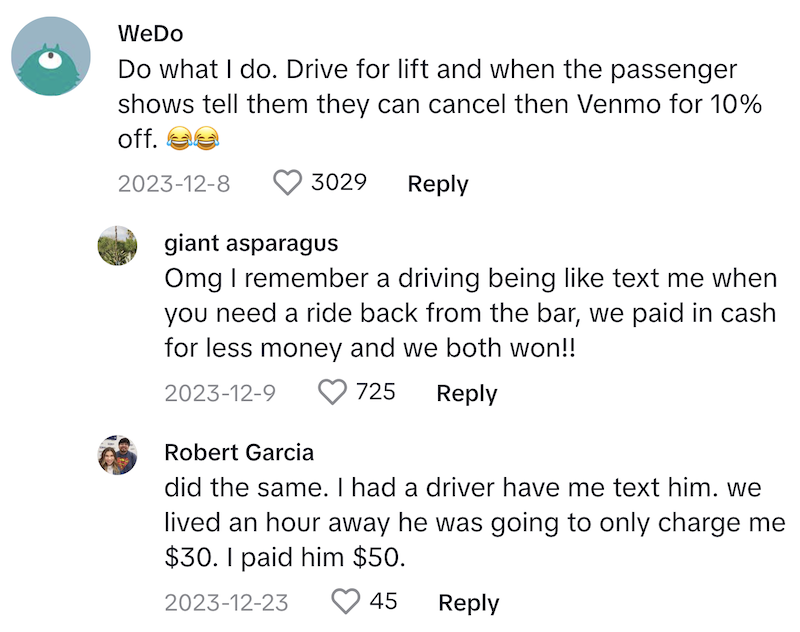 Lyft Comment 3 Lyft Feels I Only Deserve 40% of the Pay.   Frustrated Driver Reveals How Much She Actually Gets Paid