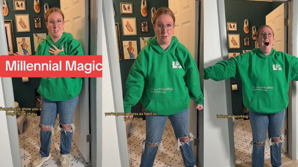 'You're gonna do it for like 30 seconds.' - Woman Shows A "Millennial Magic Trick" That Makes Your Arms Float Without Trying