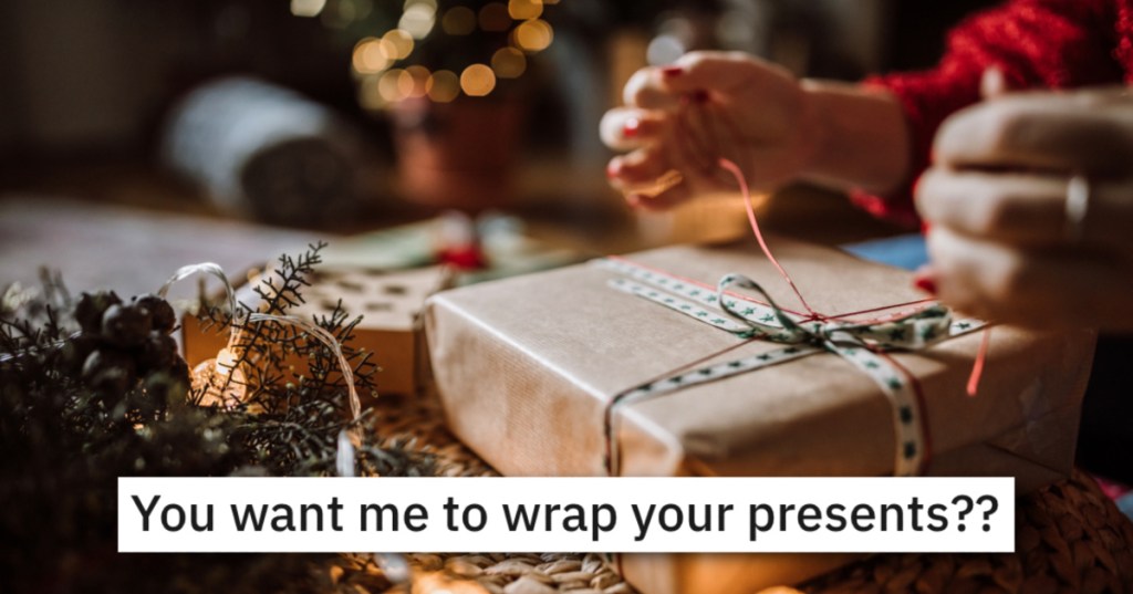 Lazy Dad Refused To Wrap His Own Presents, So His Kid Gets Hilarious Revenge With One Of His Gifts