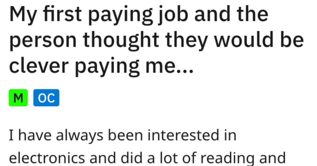 Boss Makes A Deal With Teen Worker Thinking He Can Only Do A Small Amount, But He Underestimated The Teen's Resourcefulness