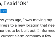 Alarm Company Wouldn’t Stop Hounding Company To Install A New System, So They Got Revenge By Finally Telling Them To Come On By