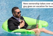 New Owners Tried To Push Key Employee Out, So He Used His Patents To Get Two Years Vacation And Ruin The Company