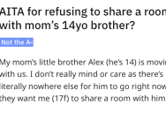 Mom Wants Her Daughter To Share A Bedroom With Her 14-Year-Old Uncle, So She Locked Them All Out
