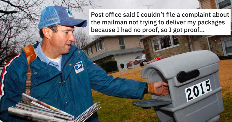 Post Thumb In Text e1705874347357 Mailman Didnt Deliver Customers Package But Post Office Was Unhelpful, So She Caught The Mailman And Got Undeniable Proof