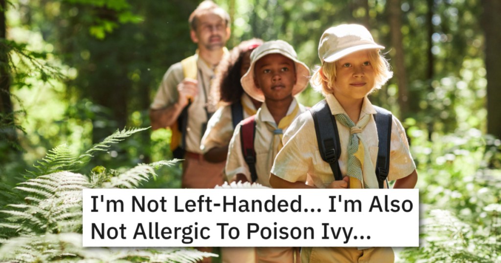 His Fellow Scouts Bullied Him, So A Boy Scout Used His Poison Ivy Immunity To Get Itchy Revenge