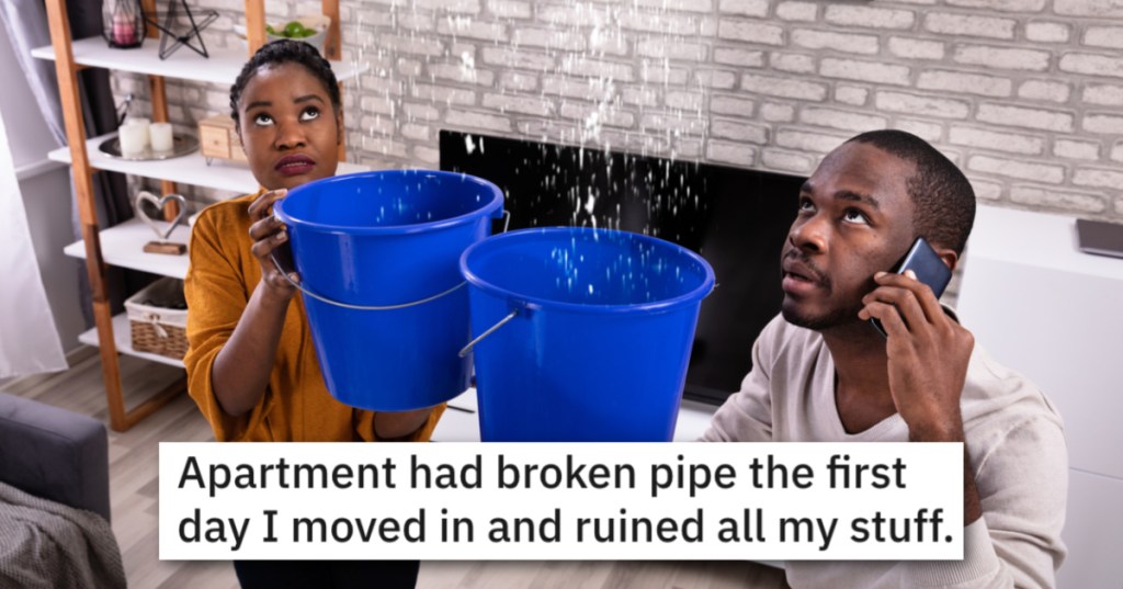 A Broken Pipe Ruined Their Apartment On Day One, So They Hatched A Plan To Ruin Leasing Company's Business