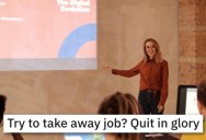 Boss Tried To Blame Hard-Working Employee For Project Delays And Get Her Fired, So She Came With Receipts And A Brutal PowerPoint Presentation
