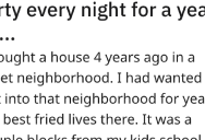 Neighbors Partied Obnoxiously Every Single Night, So He Sold His House To A Cop