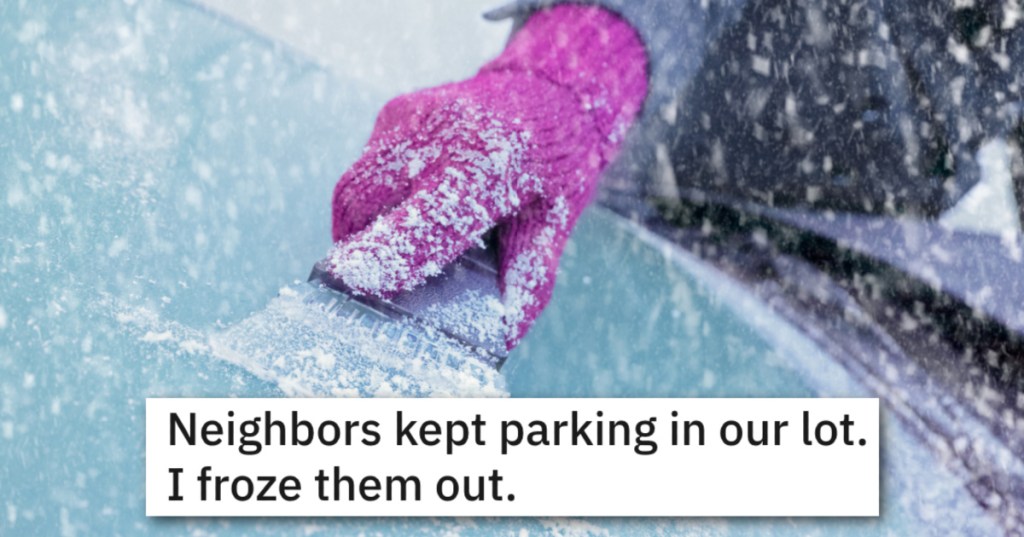Neighbors Were Ignoring His No Parking Signs, So He Turned All Their Cars Into Popsicles