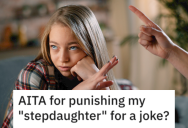 His Stepdaughter Embarrassed Him In A Room Full Of People, But His Wife Thinks His Punishment Was Too Harsh