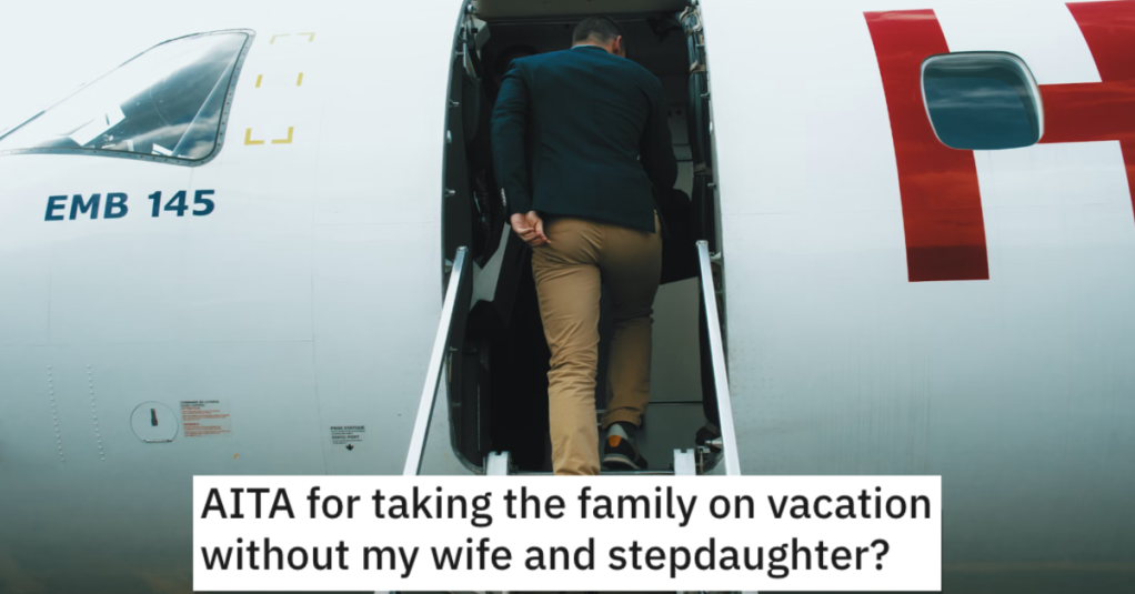 His Family Planned A Vacation During The Holidays,  But His Stepdaughter Wants Them To Miss Some Of It So She Can Attend A Party