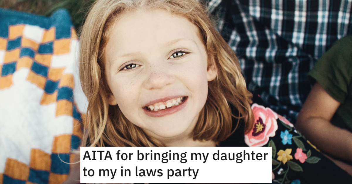 He Brought His Young Daughter To A Party At His In Laws House But Found Out Later That She