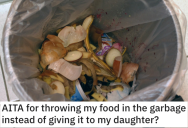 Her Step Daughter Insists On Touching Her Food And Grossing Her Out. So She Teaches Her A Lesson In Waste And Respect.