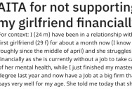 His Girlfriend Doesn’t Spend Money Wisely And Wants Him To Help Her Financially, But He’ll Only Help Her If He’s There To Supervise Her Spending