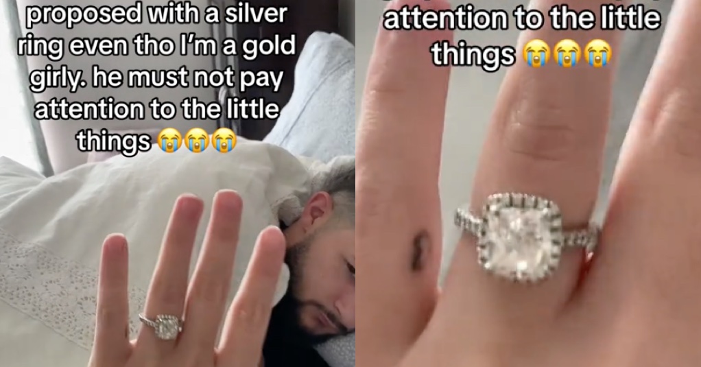 Woman puts engagement ring up for sale for £5 after offering it to ex's  girlfriend for free as 'she likes what's mine' | The Sun