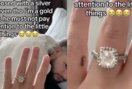 Woman Put Her Boyfriend On Blast After He Proposed To Her With a Silver Ring