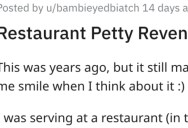 Rude Customer Made A Server’s Day Worse, But They Got the Last Laugh When They Made Her Feel Old