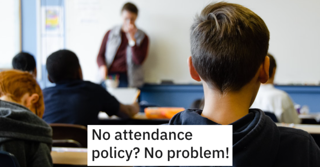 High School Teacher Had A Weird Attendance Policy for His Students, So One Student Took Full Advantage