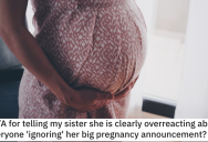 Her Sister Announced Her Pregnancy But Didn’t Get The Response She Expected. So She Blamed Her Wife And Things Got Tense.