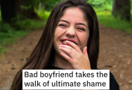 Girlfriend Learns Her Boyfriend Is Cheating On Him, So She Lures Him Into A Trap And Steals His Clothes