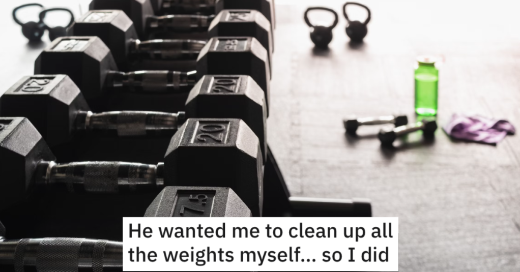 Gym Jerk Refused to Help Them Out With Weights. They Decided to Give Him a Taste of His Own Medicine.
