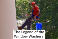 Lieutenant Said He Wanted Windows Washed By Any Means Necessary, So They Did It In The Worst Way Possible