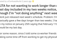 Supervisor Tries To Make Employee Work An Extra Week After They Resigned. Their Reply Is Defiant And Satisfying.