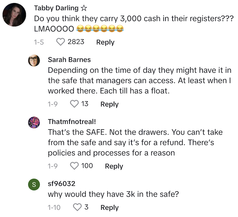 Return Comment 1  We dont have that in the register.   Entitled Couple Demands Cash When They Return $3000 Worth Of Computers