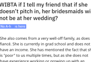 Bride Wants Bridesmaids To Pay $4k To Attend A Destination Wedding, So They Tell Her That She Has To Chip In If She Wants Them To Come