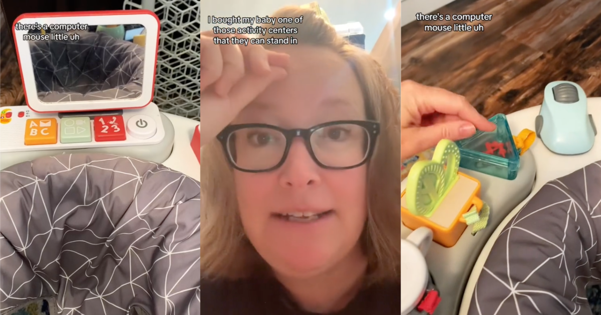 'I call it baby's first cubicle.' - Mom Vents About A Fisher-Price Toy That She Thinks Encourages Kids To Become Office Workers