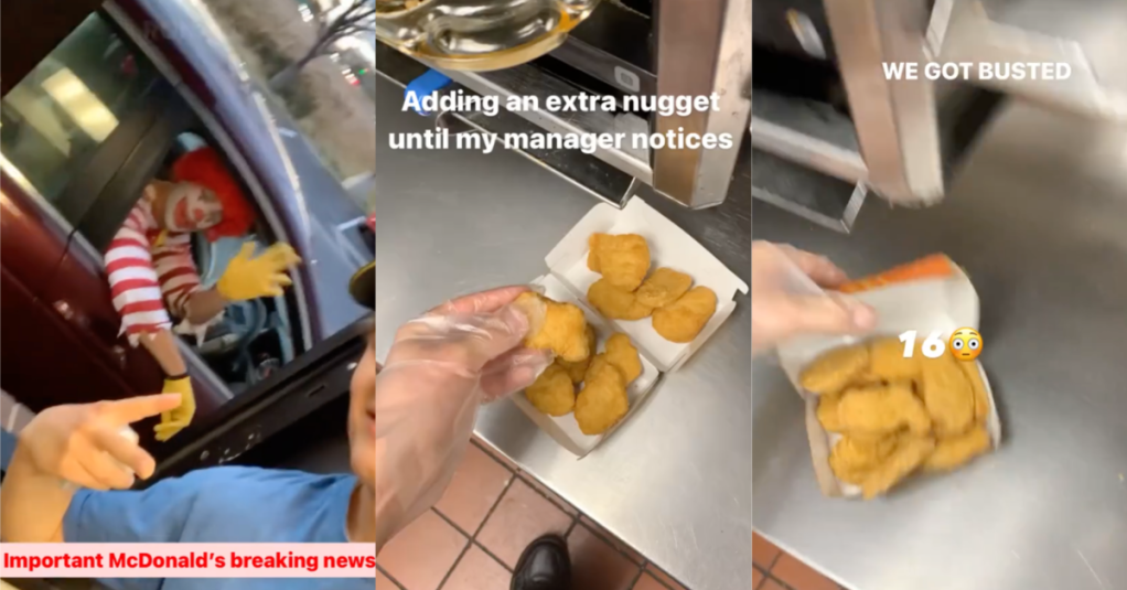 'If you got 15 nuggets in your 10 pc it was me.' - McDonald’s Worker Was Giving Away Extra Chicken Nuggets As A Christmas Present To Customers