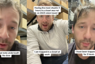 Employee Got Stuck In A Closet At Work For 3 Hours And Hilariously Documented The Entire Thing. – ‘I’ve lost at least 18 pounds probably.’