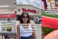 Shopper Shows TJ Maxx Barcode Hack That Could Save You Some Serious Money