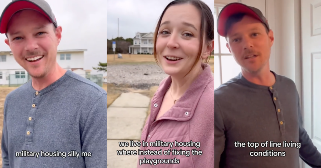 Couple Showed Viewers The Poor Conditions They Have To Deal With In Their Military Housing