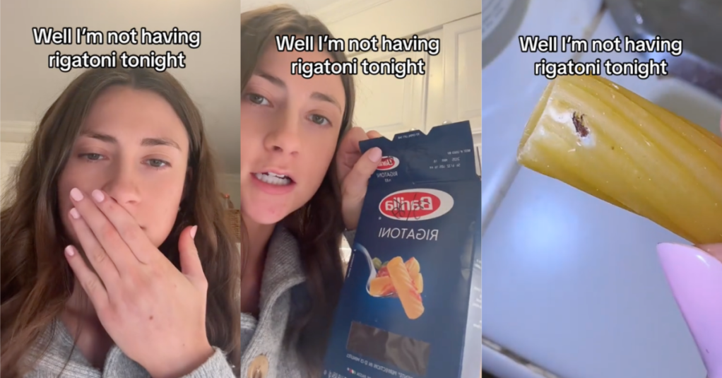 'Well I’m not having rigatoni tonight.' - Woman Showed People What She Unexpectedly Found in Her Pasta