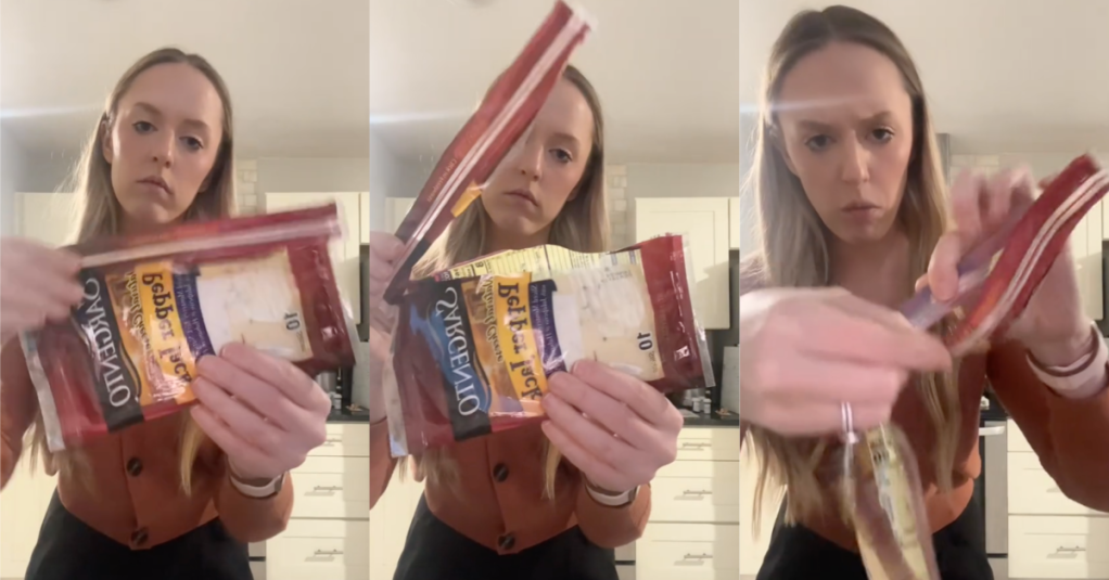 Woman Shows How Her Husband Opened A Bag Of Cheese And People Have Opinions. - 'What it's like living with a man.'