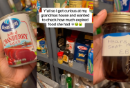 Woman Found Expired Food In Her Grandmother’s Pantry From 25 Years Ago. – ‘These are pears from 1999.’