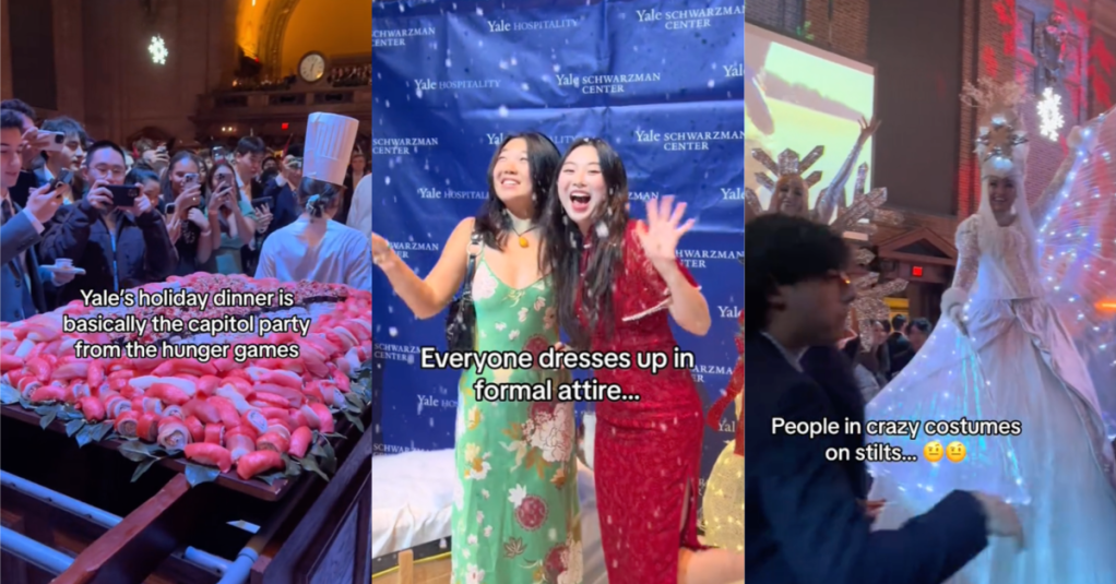 Yale's Holiday Party Was So Lavish It Is Being Compared To The Capitol Party From “The Hunger Games”