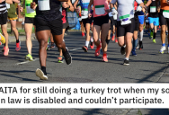 Family’s “Turkey Trot” Tradition  Becomes A Huge Problem Because His Son’s Husband Has A Disability