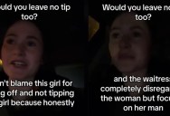 ‘That is just pure disrespect.’ – Girlfriend Takes Her Boyfriend Out For Dinner, And The Waitress Flirts The Whole Time. So She Leaves No Tip.