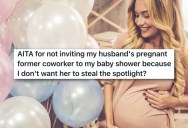Her Husband’s Coworker Stole The Spotlight At A Baby Shower, So She Refused To Invite Her To Their Shower