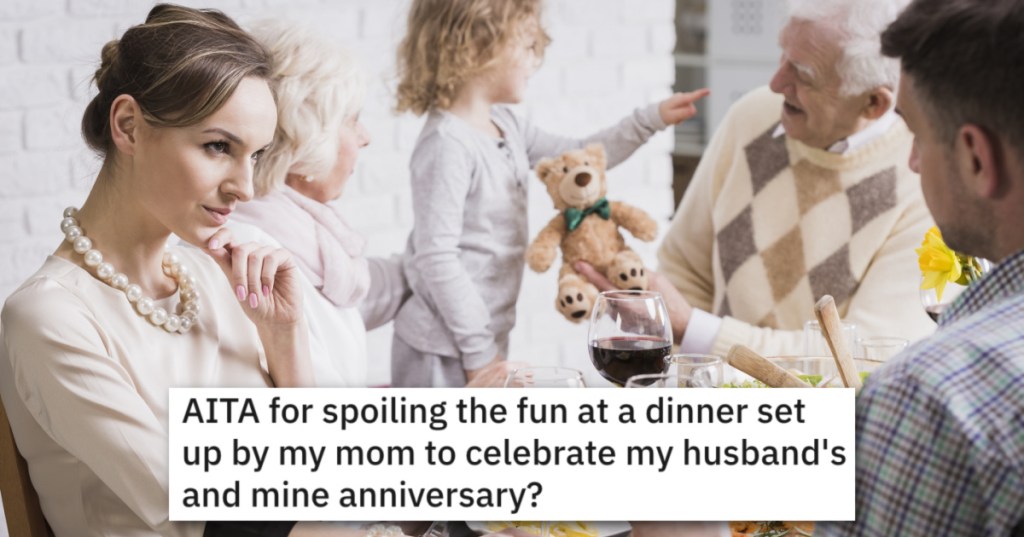 She Learned Her Mom Used To Snoop In Her Personal Things, So She Ruined A Wedding Anniversary Party Her Mom Threw For Her